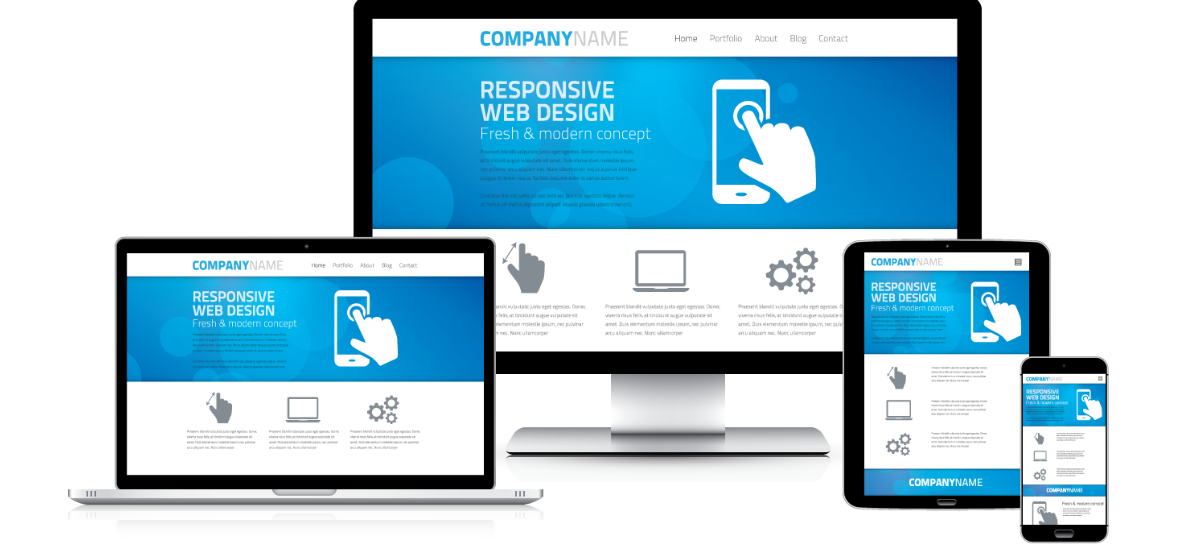 mobile responsive website